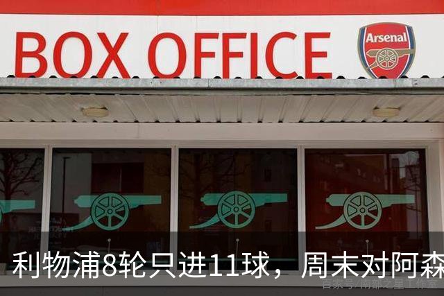 利物浦8轮只进11球，周末对阿森纳能验出争冠成色吗？